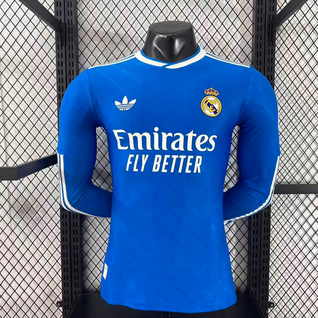 Real Madrid Tercera Equipación MANGA LARGA 25/26