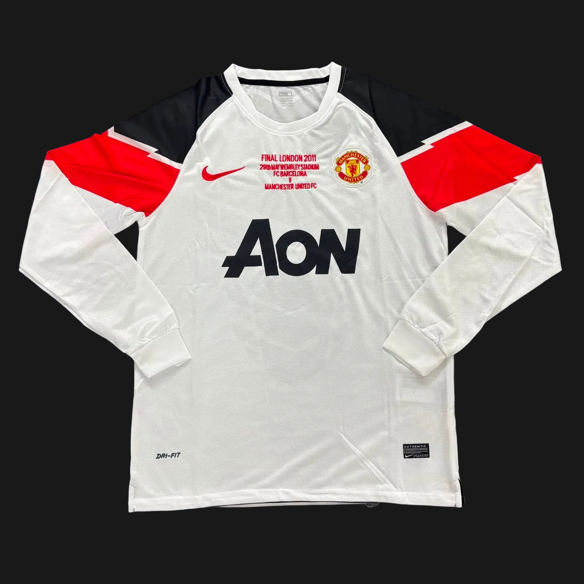 Manchester United Visit LONG SLEEVE 10/11