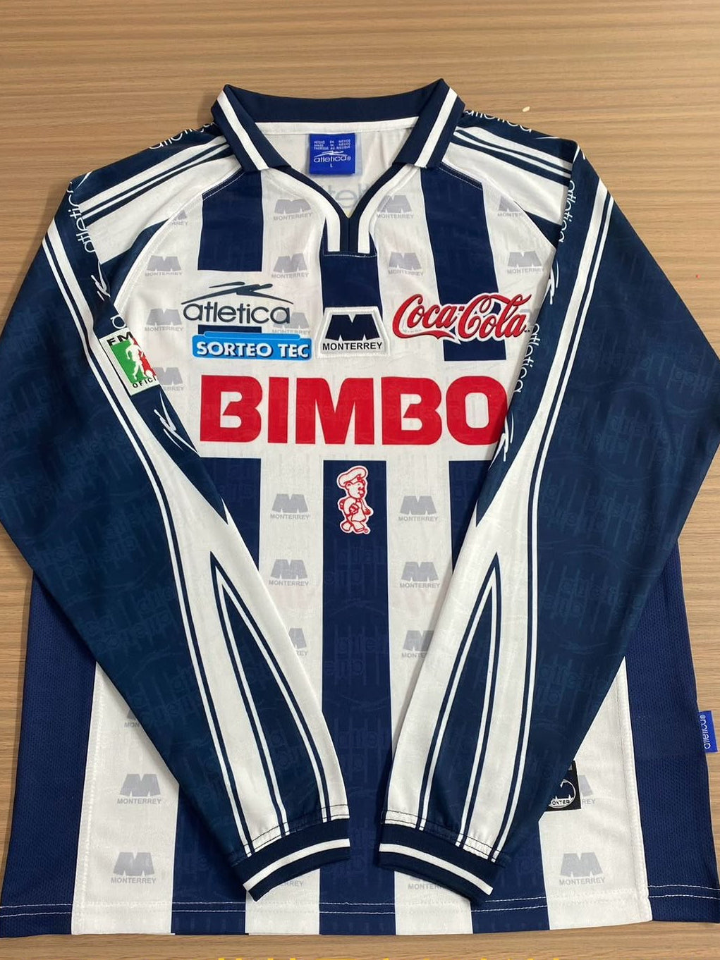 Rayados Monterrey MANGA LARGA 99/00