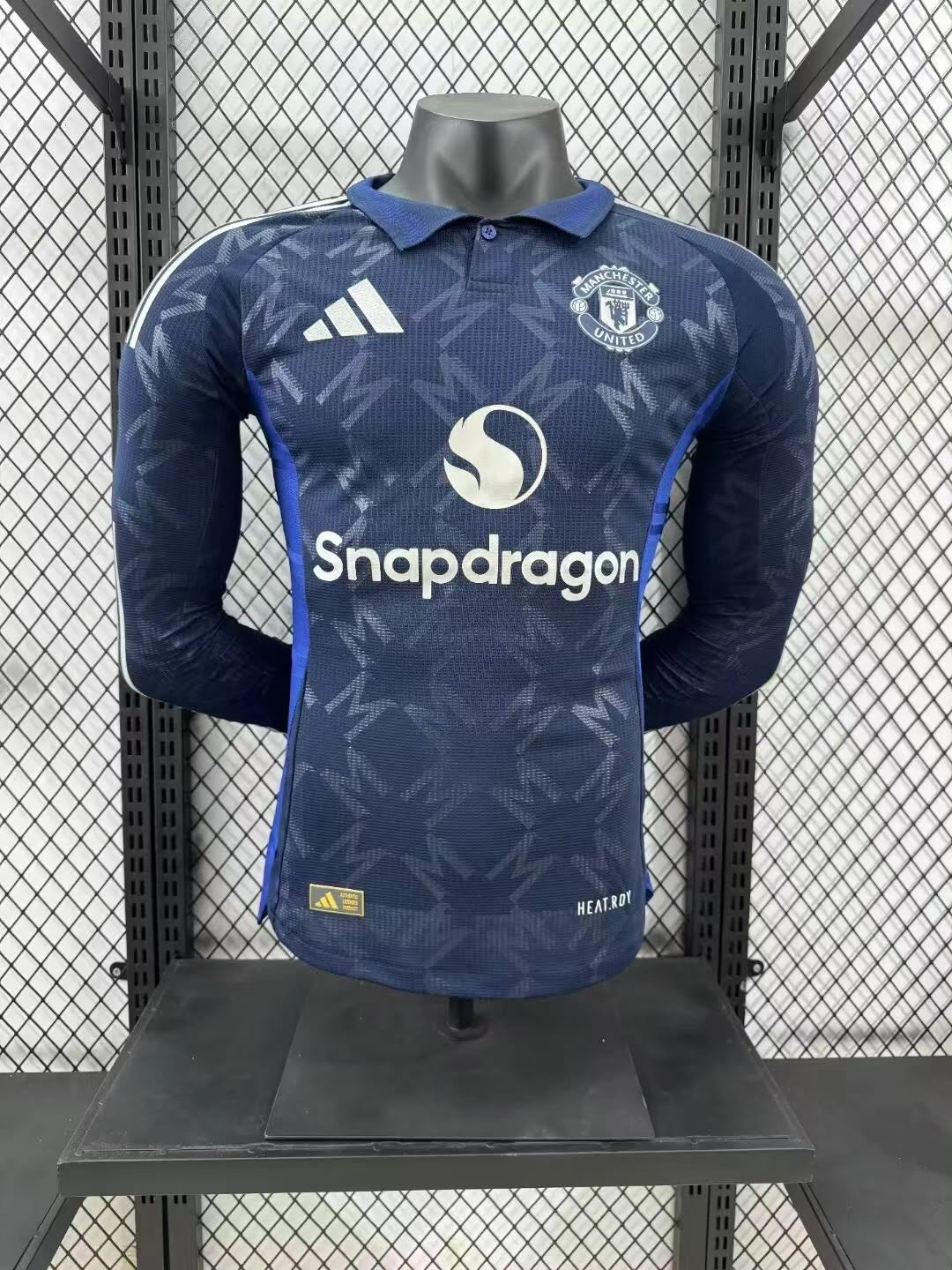 Manchester United Visita MANGA LARGA 24/25
