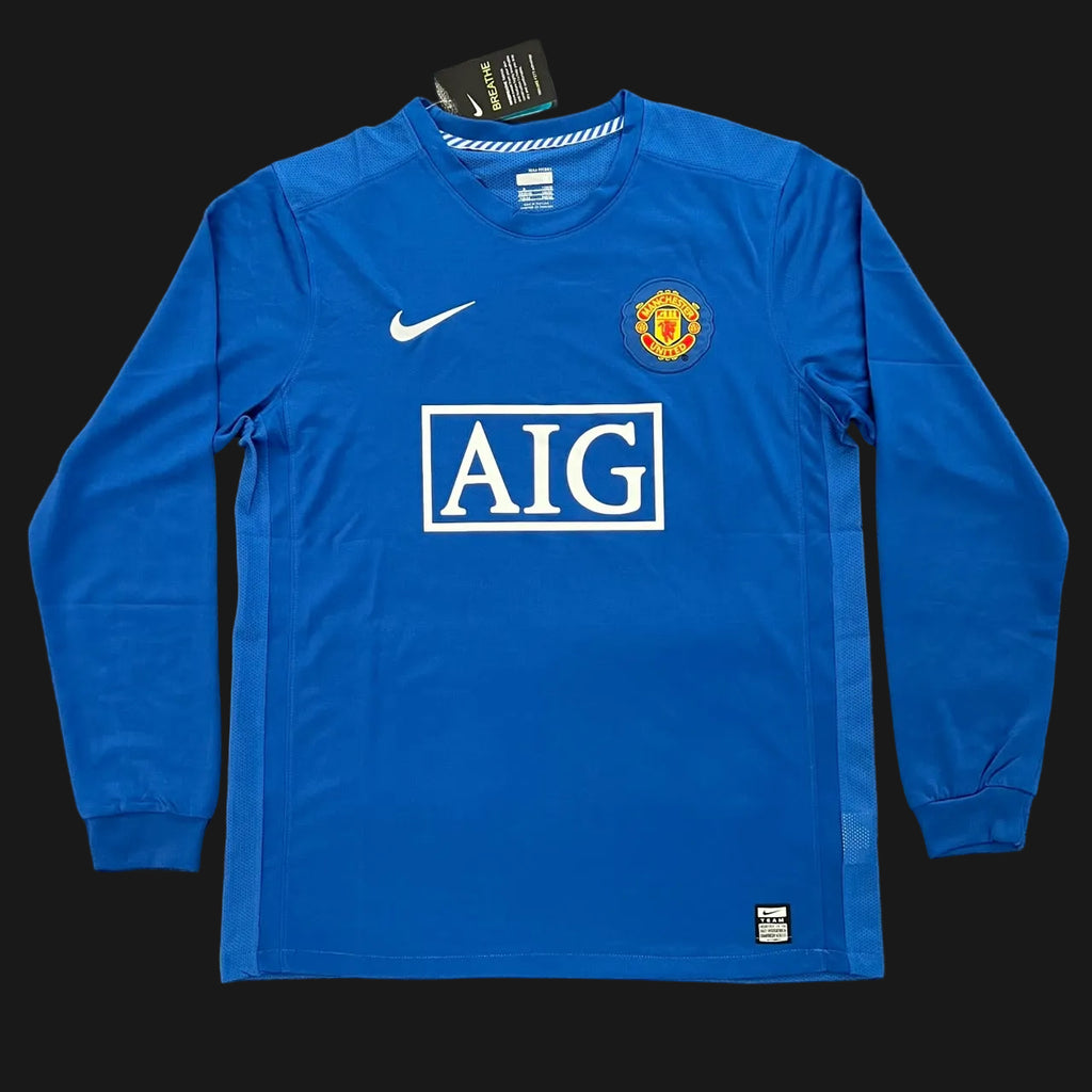Manchester Away Third Kit LONG SLEEVE 08/09