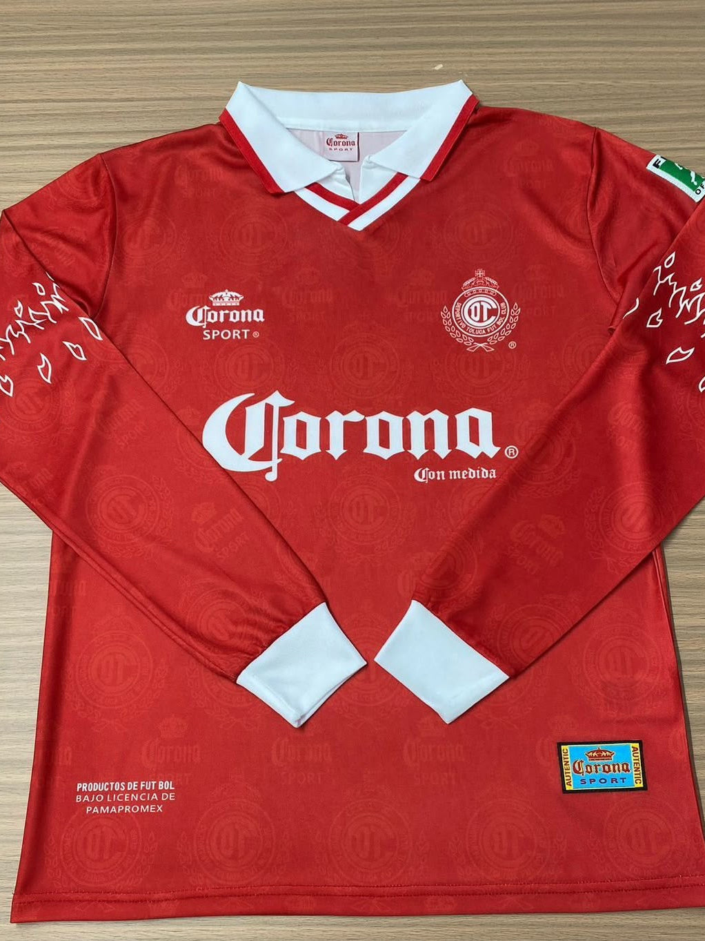 Toluca MANGA LARGA 96/97