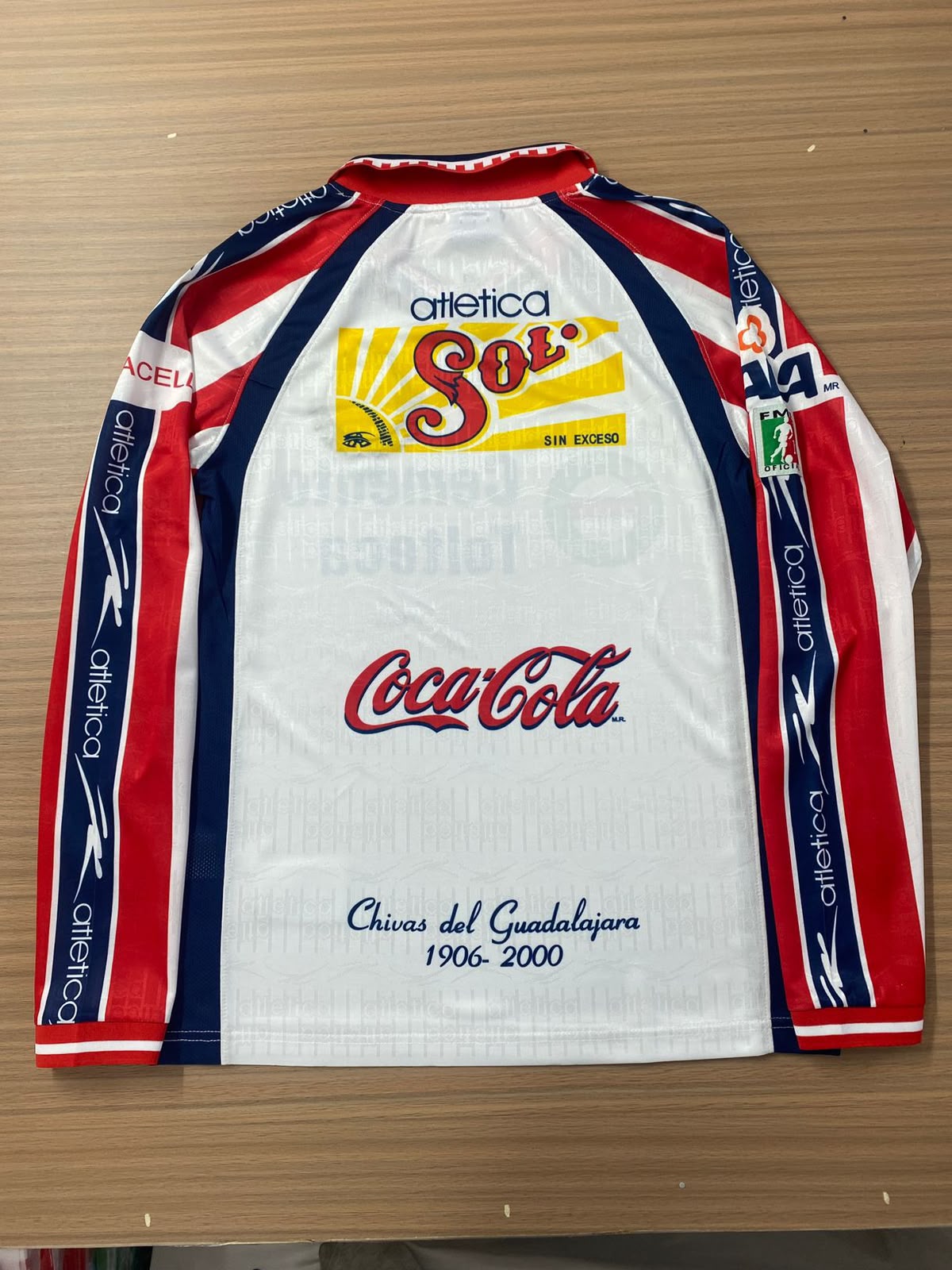 Chivas Visita MANGA LARGA 99/00